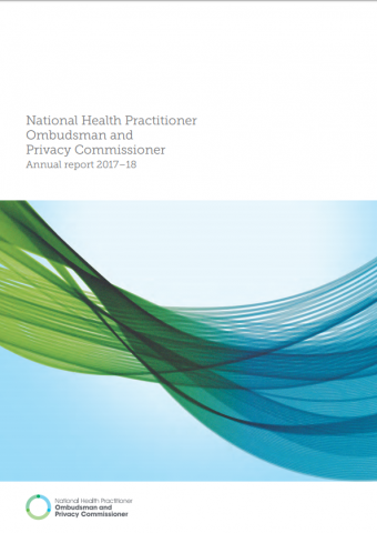 Annual report 2017-18 front cover