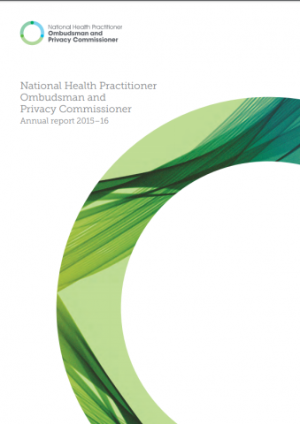 Annual report 2015-16 cover
